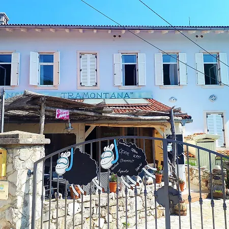 Alojamento de Acomodação e Pequeno-almoço Pansion Tramontana Eco & Sea View In Beli, Cres 3*